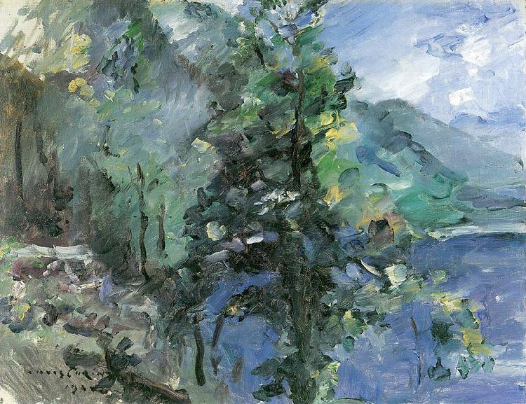 Lovis Corinth Walchensee mit Abhang des Jochberges Norge oil painting art